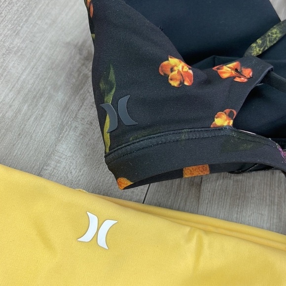 ☀️HURLEY☀️ WINTER FLORMAL SURF BOTTOMS BIKINI SET - Picture 14 of 16